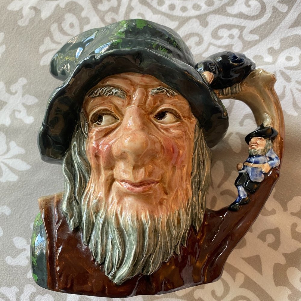 Royal Doulton Large Character Jug 'Rip Van Winkle' D6438